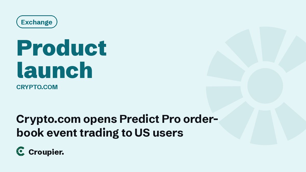 Cover card: Exchange · Product launch · Crypto.com