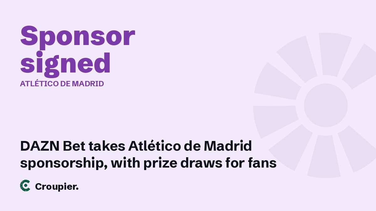 Cover card: Sponsor signed · Atlético de Madrid